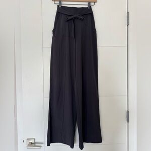 Lululemon Athletica Black Wide Leg Jumpsuit